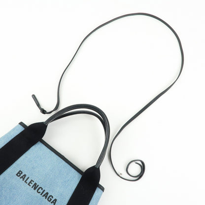 Balenciaga Navy Cabas – Shopper
