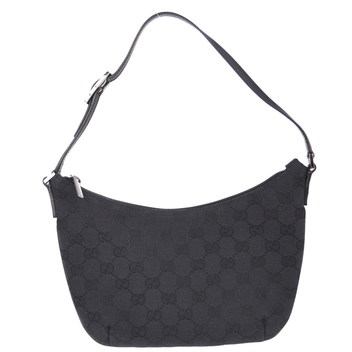 Gucci Zip in Denim GG Nero