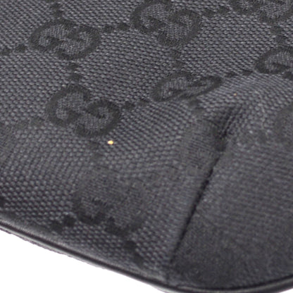 Gucci Zip in Denim GG Nero