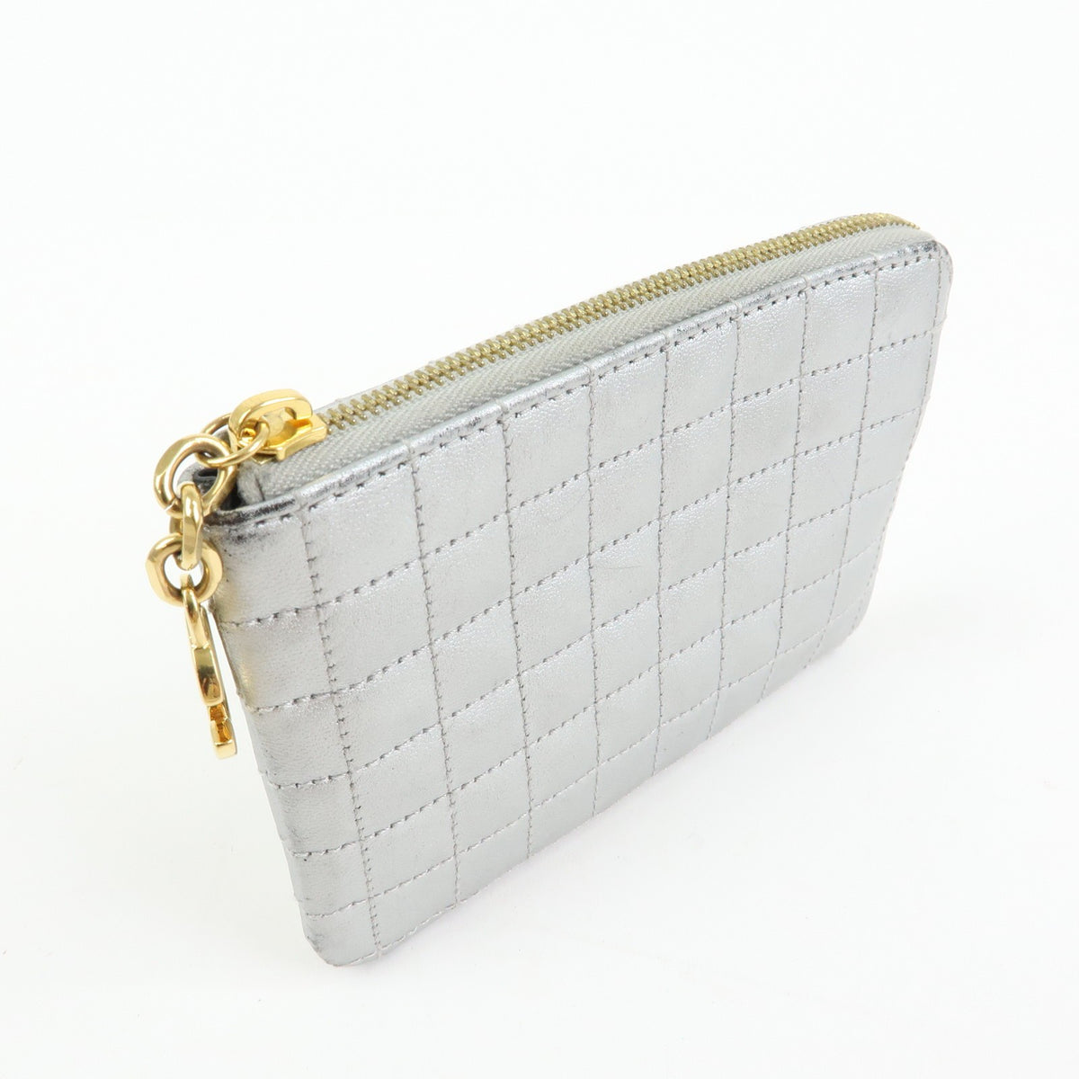 Celine Portamonete con zip – Pelle