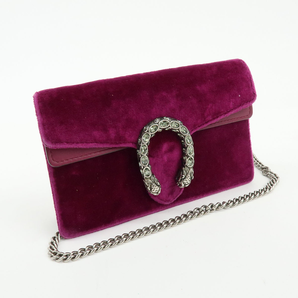 Gucci Dionysus Super Mini – Velluto viola 476432