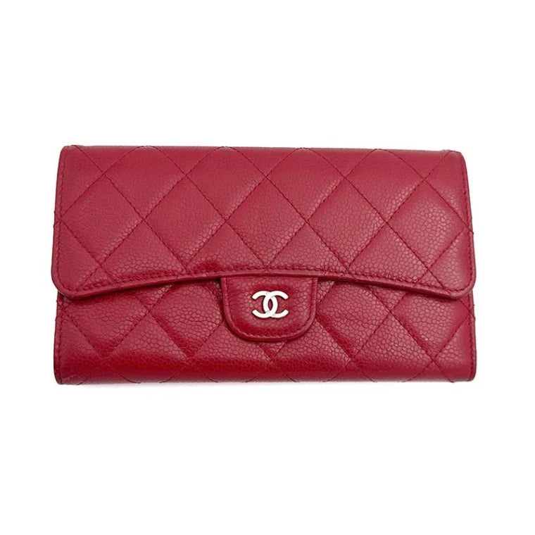 Chanel	Chanel Classic Caviar Long Wallet