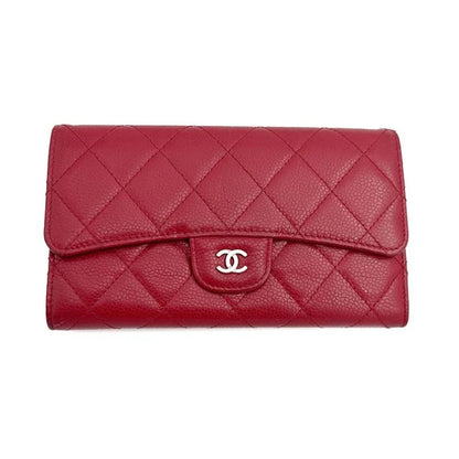 Chanel	Chanel Classic Caviar Long Wallet