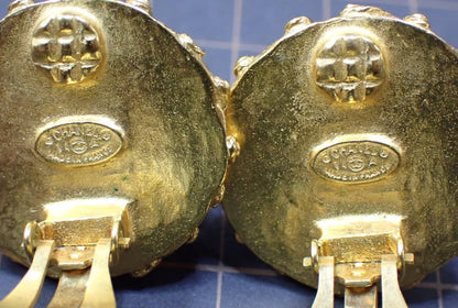 Chanel Vintage Orecchini Clip CC Perla & Oro – Collezione Autunno 1994 – 2,5 cm