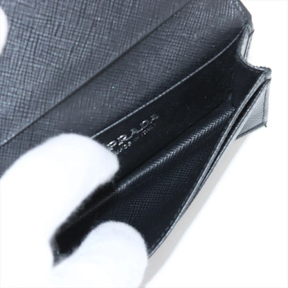 Prada – Porta Carte in Pelle Saffiano Nero