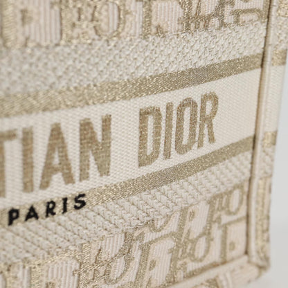 Christian Dior Book Tote Mini – Tela Trotter Beige – Made in Italy